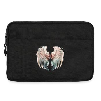 Ailes Pastel Envolée Douce - Sacoche pour ordinateur portable 13 pouces - noir - Devant