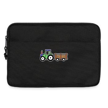 Farm Tractor Vehicle Motor Vehicle Organic Farmer - Laptop bag 13" - black - Front