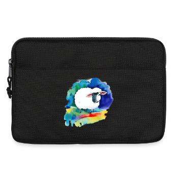 Schaf - Laptoptasche 13" - Schwarz - Vorne