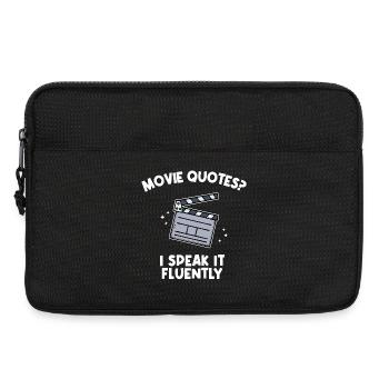 Movie Night Statement Movies Cineast Theatre Movies - Sacoche pour ordinateur portable 13 pouces - noir - Devant
