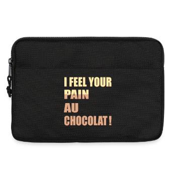 Chocolate rolls France England - Laptop bag 13" - black - Front