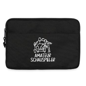 Movies Statement Schauspieler Kinoabend Theater - Laptoptasche 13" - Schwarz - Vorne