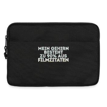 Movies Statement Streaming Kino Filme Kinoabend - Laptoptasche 13" - Schwarz - Vorne