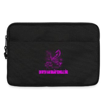 Schach Design - Laptoptasche 13" - Schwarz - Vorne