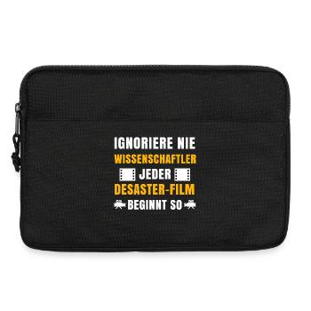 Kinoabend Theater Streaming Movies Statement Filme - Laptoptasche 13" - Schwarz - Vorne