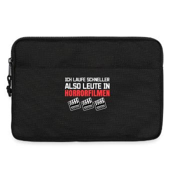 Theater Movies Streaming Film Schauen Statement - Laptoptasche 13" - Schwarz - Vorne