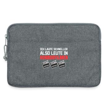 Theater Movies Streaming Film Schauen Statement - Laptoptasche 13" - Grau meliert - Vorne