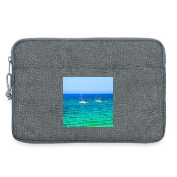 Summer Sailing - Laptoptasche 13" - Grau meliert - Vorne