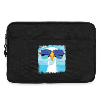 Möwe - blue white Möwen Collection - Laptoptasche 13" - Schwarz - Vorne
