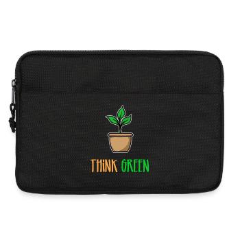 Tree Statement Environment Earth Nature Conservation Nature - Laptop bag 13" - black - Front