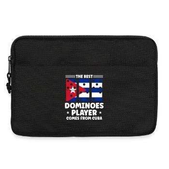 Conception de jeux Domino - Sacoche pour ordinateur portable 13 pouces - noir - Devant