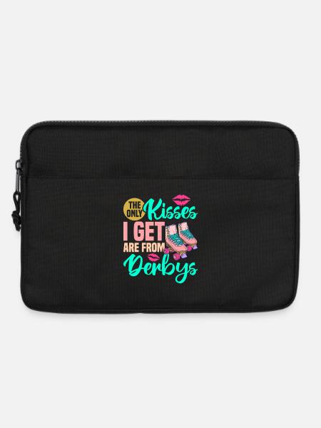Rollschuh Design - Laptoptasche 13" - Schwarz