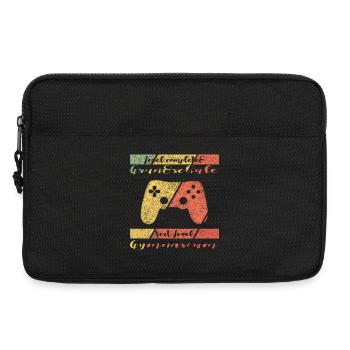 Level Completed Grundschule Gamer - Laptoptasche 13" - Schwarz - Vorne