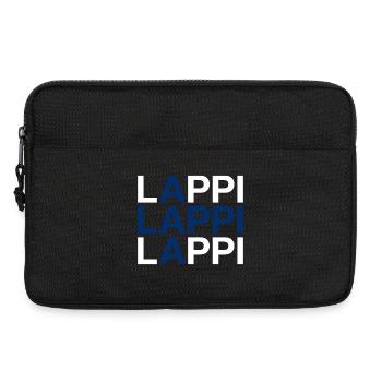 LAPPI Finlande Suomi Finlande Drapeau - Sacoche pour ordinateur portable 13 pouces - noir - Devant