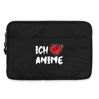 Herz Manga Ich Liebe Anime Statement Japan Comic - Laptoptasche 13" - Schwarz - Vorne