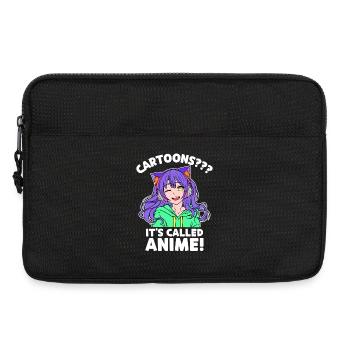 Manga Animation Anime Comic Japan Animation - Sacoche pour ordinateur portable 13 pouces - noir - Devant
