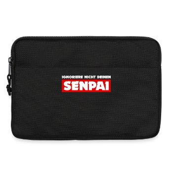 Anime Japan Animation Senpai Statement Comic - Laptoptasche 13" - Schwarz - Vorne
