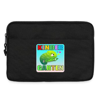 KINDERGARTEN KIND TIERE AMPHIBIE - Laptoptasche 13" - Schwarz - Vorne
