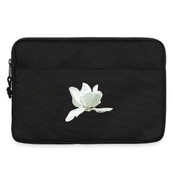 Ideen Muttertag, Magnolie seitlich - Laptoptasche 13" - Schwarz - Vorne