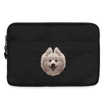 zwergspitz, hundefotos frauen, pomeranian - Laptoptasche 13" - Schwarz - Vorne