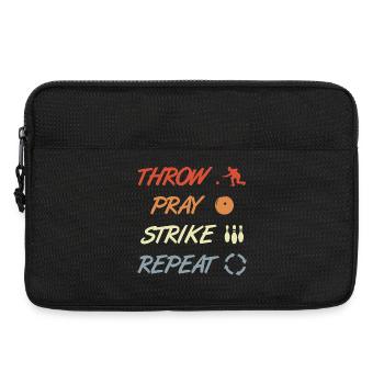 Bowling Witz - Laptoptasche 13" - Schwarz - Vorne