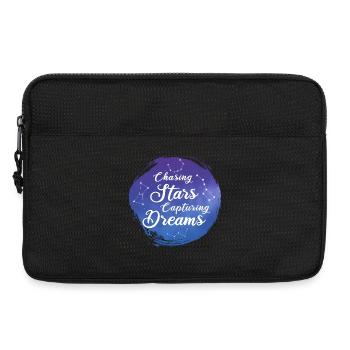 Hunting Stars Catching Dreams - Laptop bag 13" - black - Front
