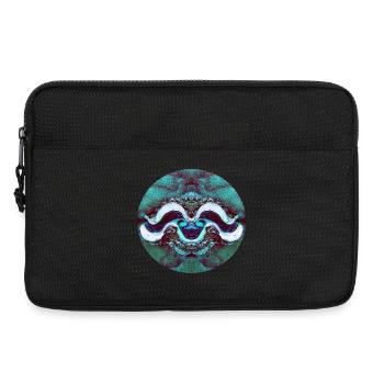 Nature Mandala Smiling Shell - Laptop bag 13" - black - Front