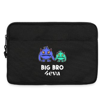 Siblings Brother's Heart Bro Big Brother Statement - Laptop bag 13" - black - Front