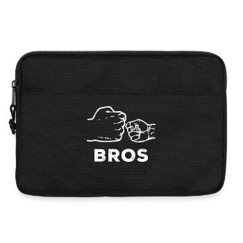 Proud Big Brother Statement Siblings - Laptop bag 13" - black - Front