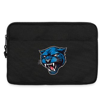Panther Head Blue - Laptop bag 13" - black - Front