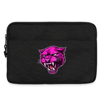 Panther Head Rose - Sacoche pour ordinateur portable 13 pouces - noir - Devant