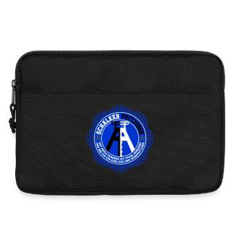 Schalker Pottjunge | Farben änderbar - Laptoptasche 13" - Schwarz - Vorne