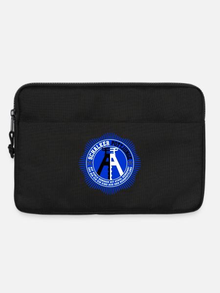 Schalker Pottjunge | Farben änderbar - Laptoptasche 13" - Schwarz