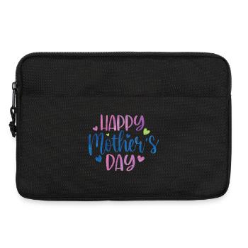 Schönen Muttertag - Laptoptasche 13" - Schwarz - Vorne