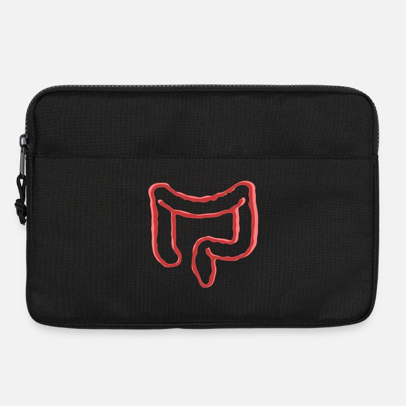 DARM ORGAN - Laptoptasche 13" - Schwarz