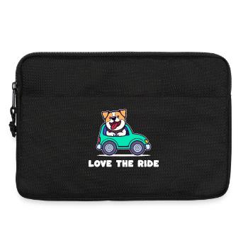 Cooler Spruch Hund Haustiere Lieblingstier Tiere - Laptoptasche 13" - Schwarz - Vorne