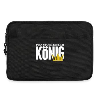 Beruf Senior Job Freiheit Ruhestand Statement - Laptoptasche 13" - Schwarz - Vorne