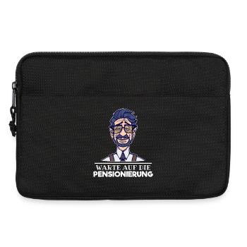 Ruhestand Senior Freizeit Pensionierung Statement - Laptoptasche 13" - Schwarz - Vorne