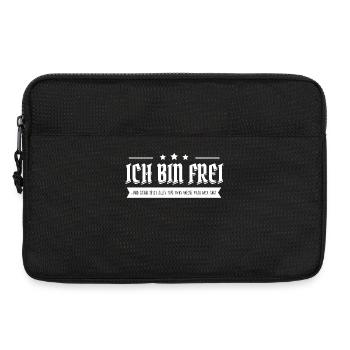 Ruhestand Senior Lustige Spruch Job Lebensabend - Laptoptasche 13" - Schwarz - Vorne