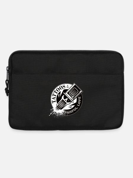 TATTOOS PAINFUL LOVE - Laptoptasche 13" - Schwarz