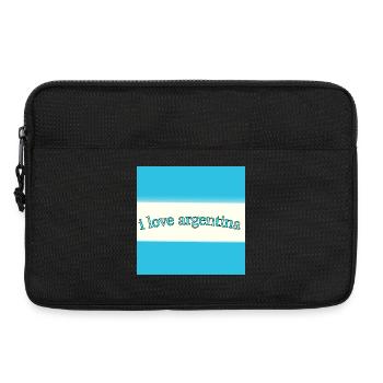 i love argentina - Laptop bag 13" - black - Front
