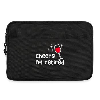 Pensioner Statment Pensioner Senior Retirement - Laptop bag 13" - black - Front