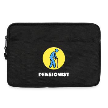 retirement senior saying retirement freedom - Laptop bag 13" - black - Front