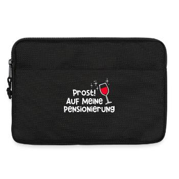 Retirement Pensioner Senior Statement Pensioner - Laptop bag 13" - black - Front