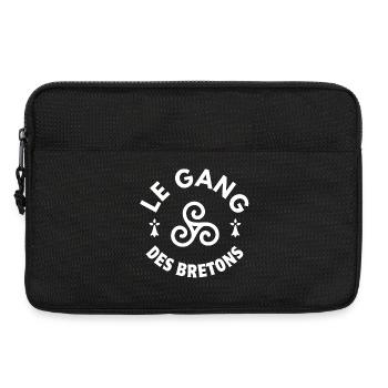 Bretagne, je suis Breton, fierté bretonne - Sacoche pour ordinateur portable 13 pouces - noir - Devant