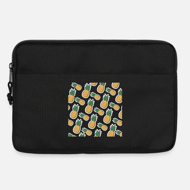Leckere Ananas - Laptoptasche 13" - Schwarz