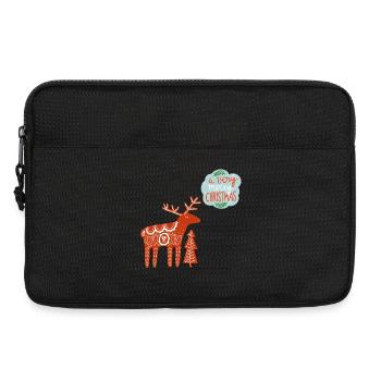 a very merry Christmas - Laptop bag 13" - black - Front