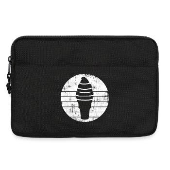 Cornet de crème glacée - Sacoche pour ordinateur portable 13 pouces - noir - Devant