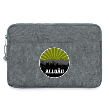 Allgäu Retro Skyline - Laptop bag 13" - heather grey - Front