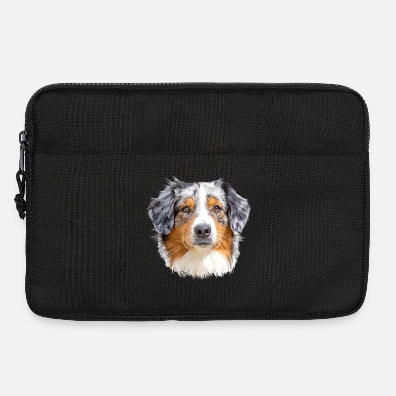 Australian Shepherd - Laptoptasche 13" - Schwarz